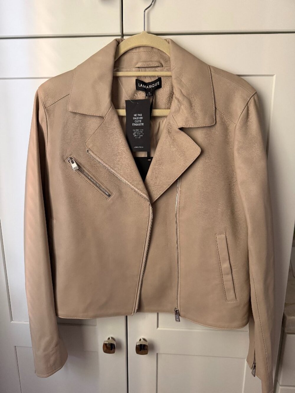 Lamarque Leather Biker Jacket